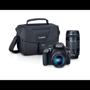 Canon EOS Rebel T6 DSLR Two Lens Kit